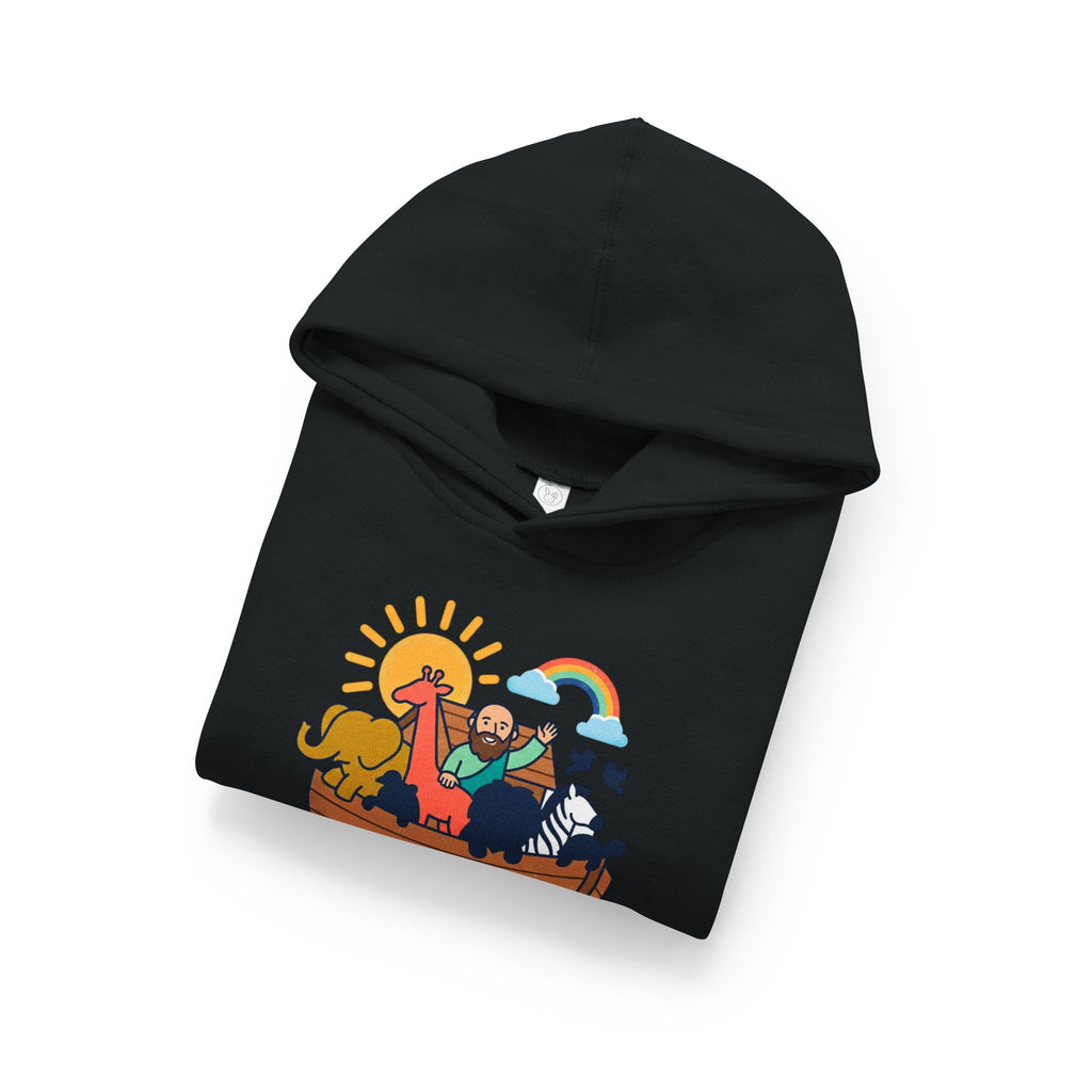 Noah's ark toddler hoodie | cute illustration pullover
