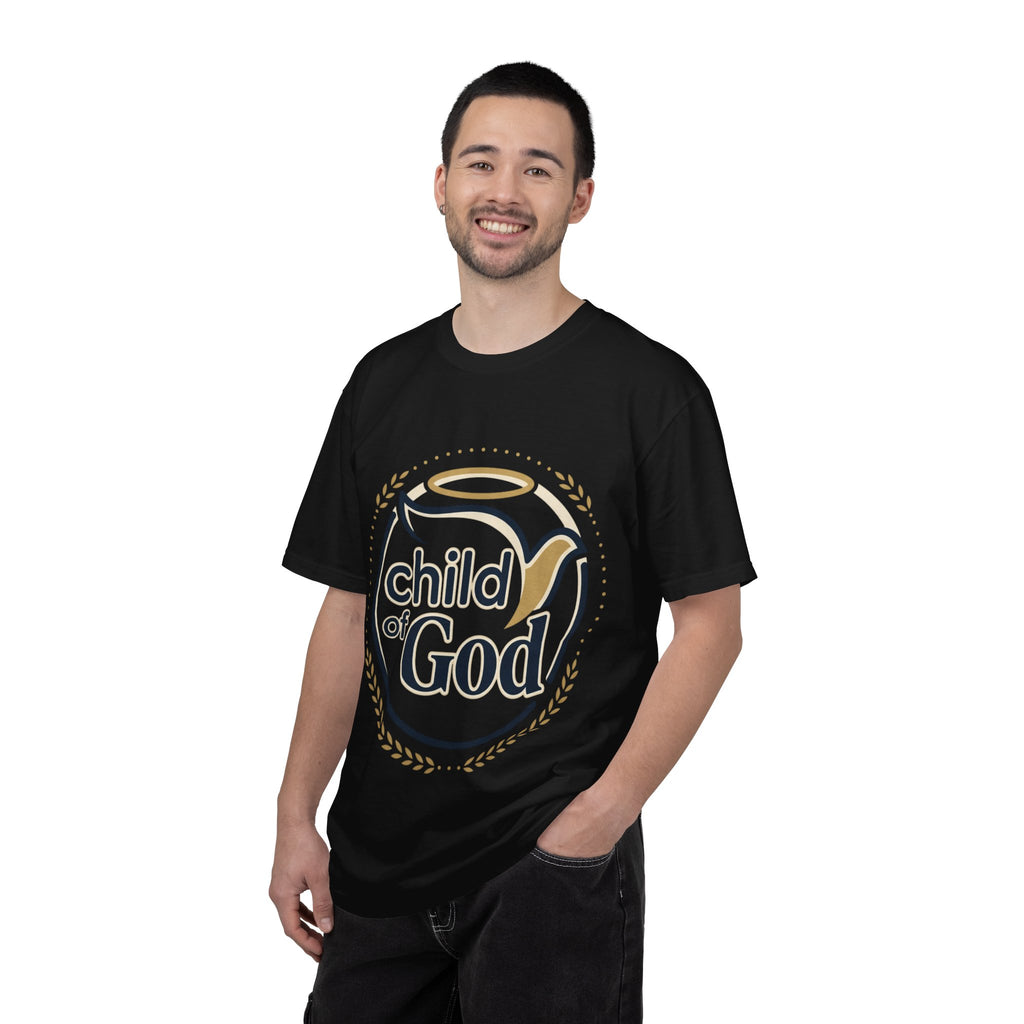 Child of God T‑Shirt — Faith Christian Tee with Dove & Halo