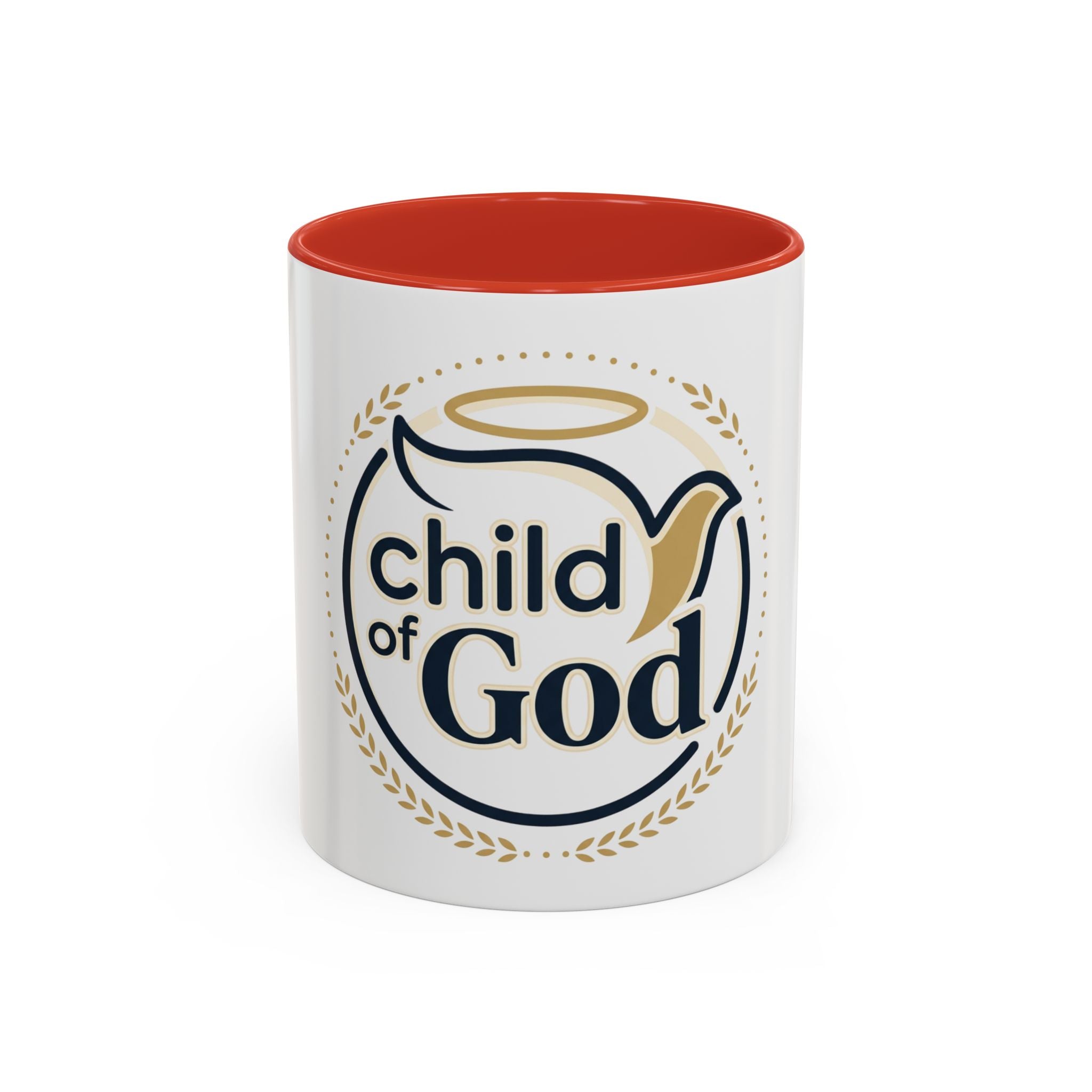 Child of God Accent Coffee Mug — 11/15 oz Christian Faith Ceramic Mug