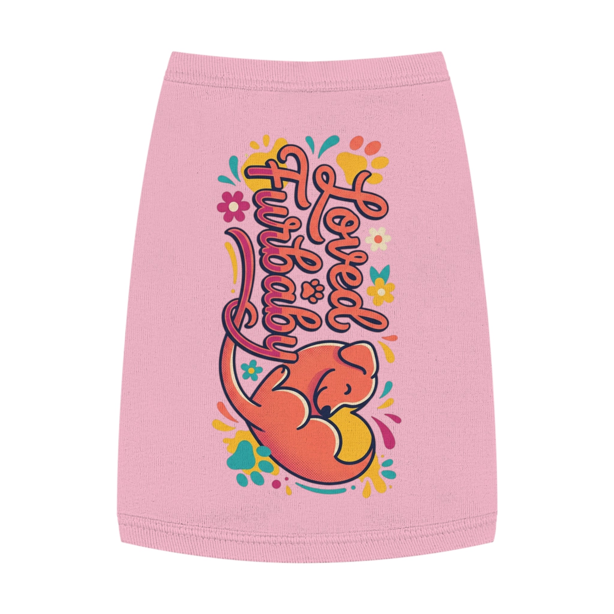 Pet Tank Top - "Loved Furbaby" Cute Dog Graphic Christian Pet Shirt