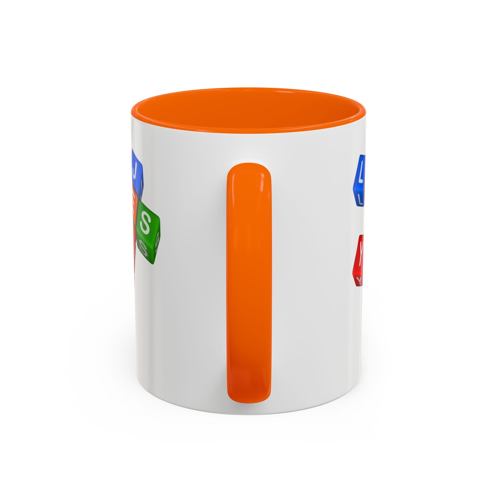 Colorful Letter Blocks 'Jesus Loves You' Mug | Accent Coffee Mug