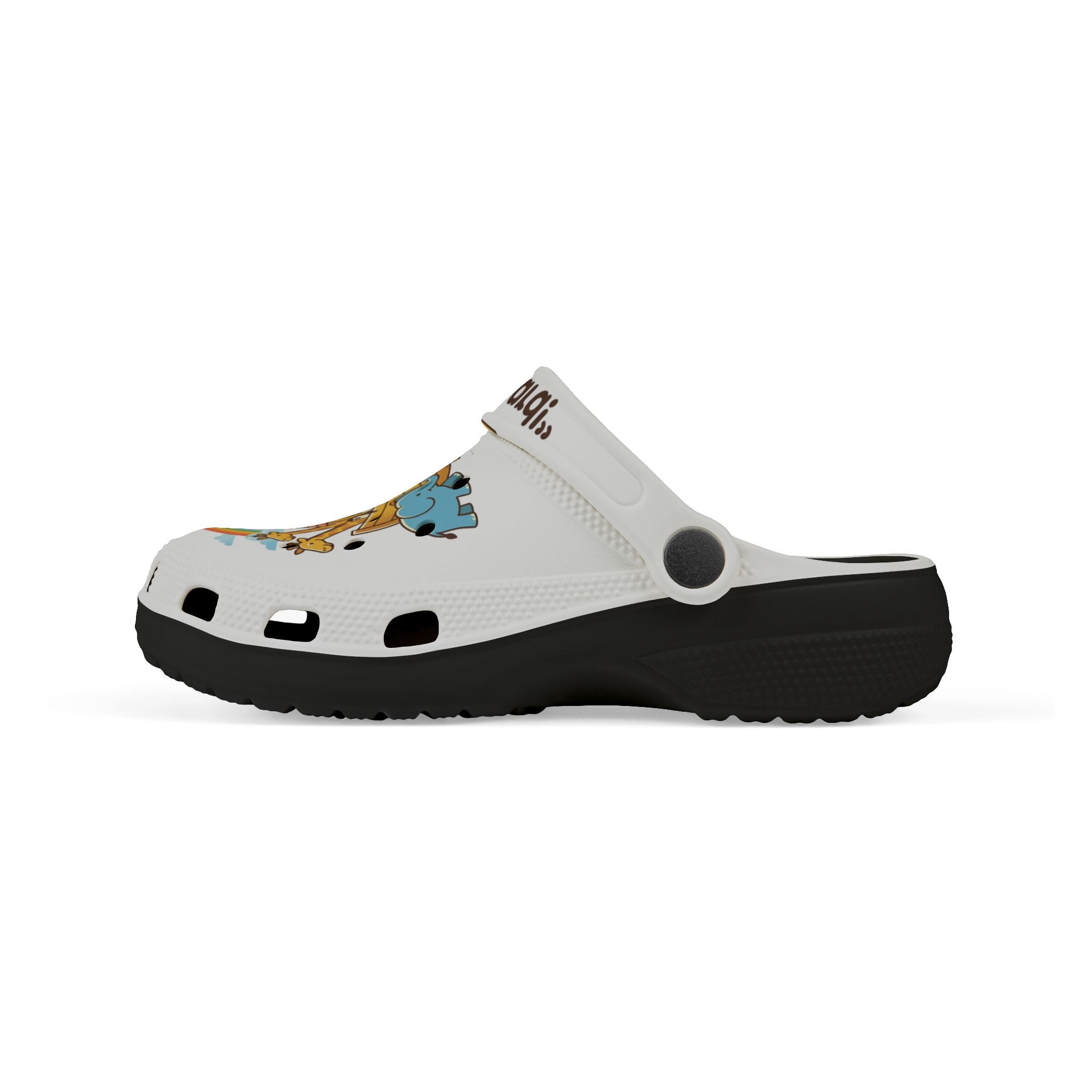 Noah's Ark Animals All Aboard Clogs | Kids EVA Foam Clogs