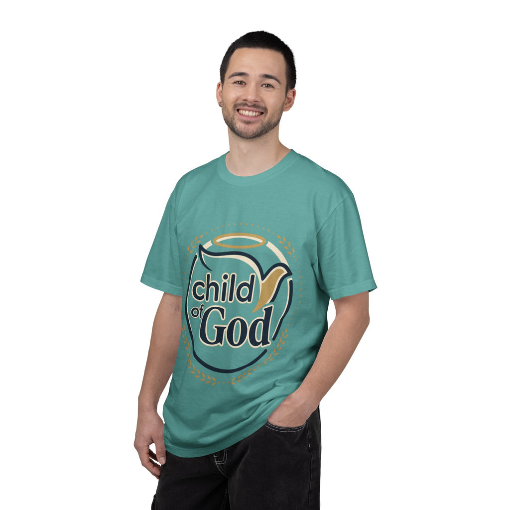 Child of God T‑Shirt — Faith Christian Tee with Dove & Halo