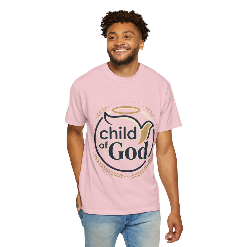 Child of God T‑Shirt — Faith Christian Tee with Dove & Halo