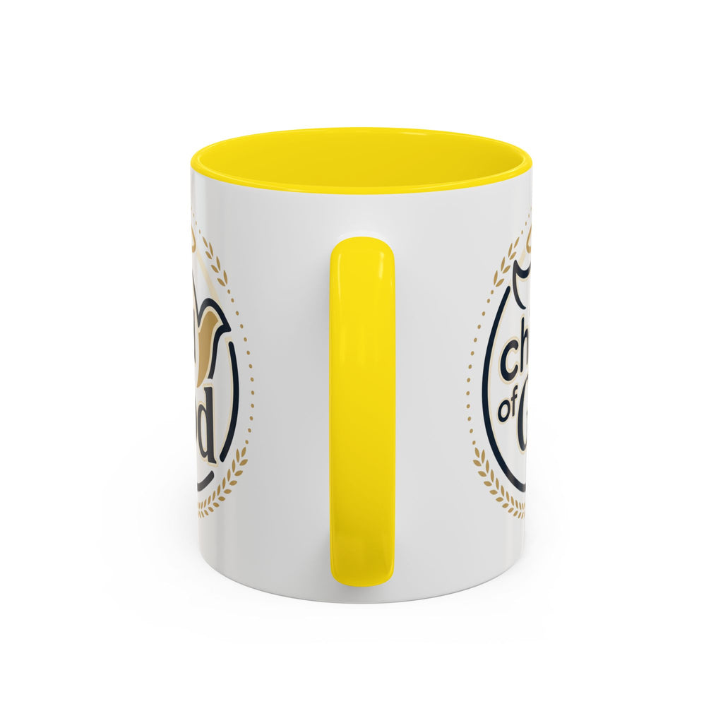 Child of God Accent Coffee Mug — 11/15 oz Christian Faith Ceramic Mug