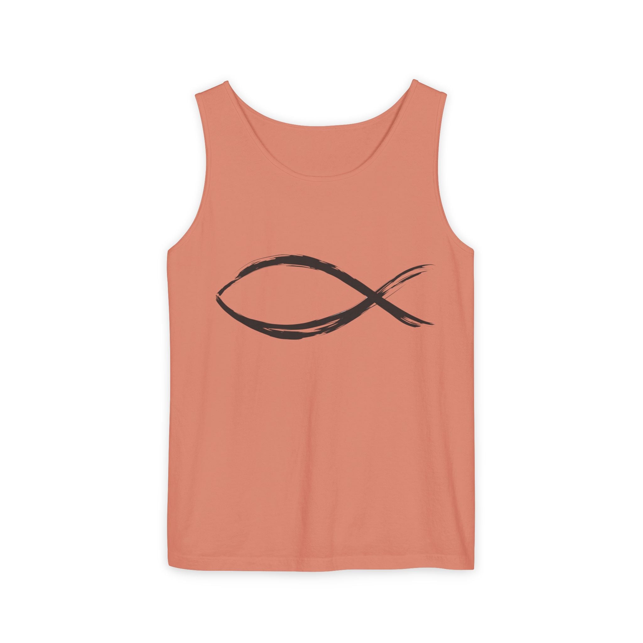 Fish Symbal tank top | Christian faith apparel
