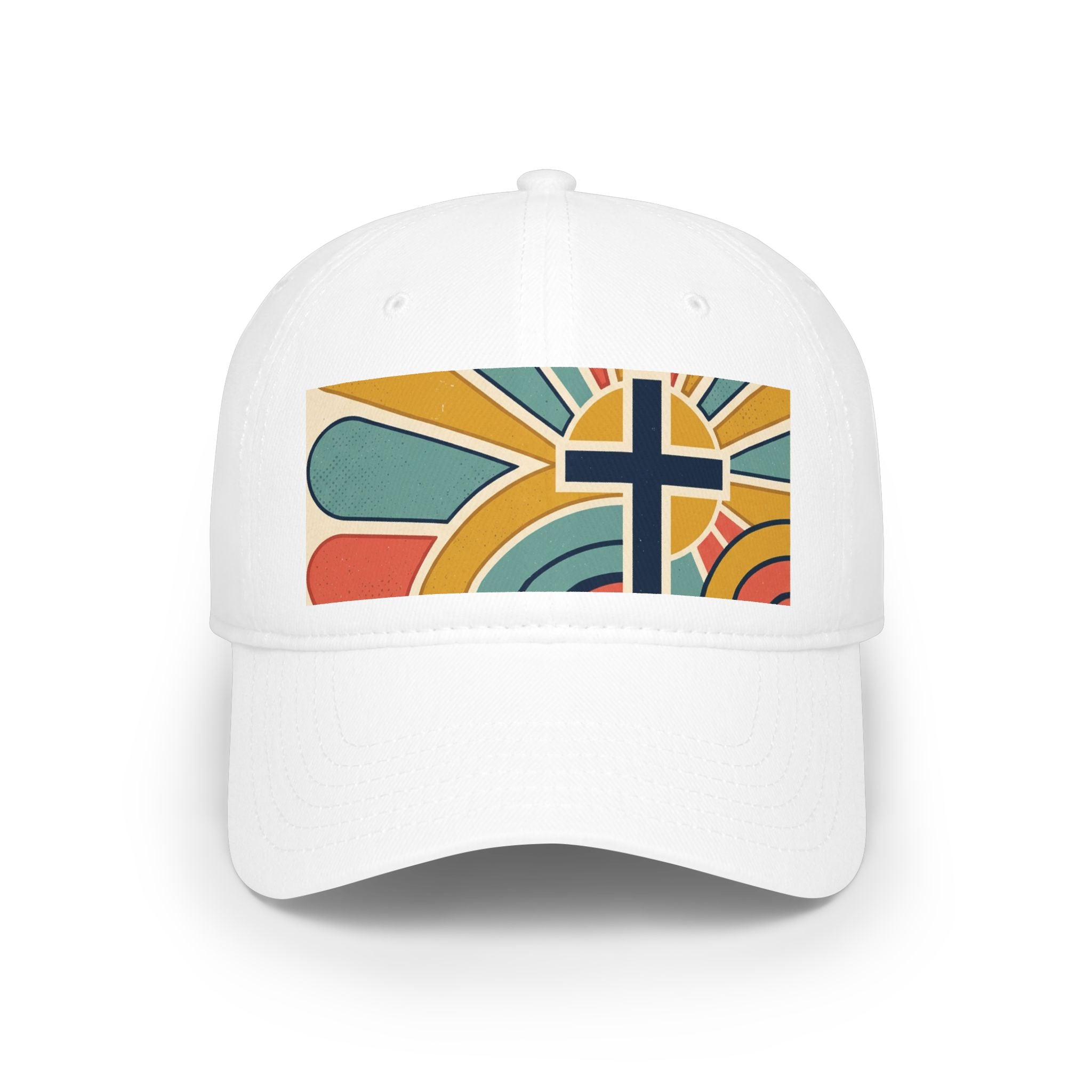 Retro cross Baseball Cap | Christian Faith Hat, Scripture Inspired
