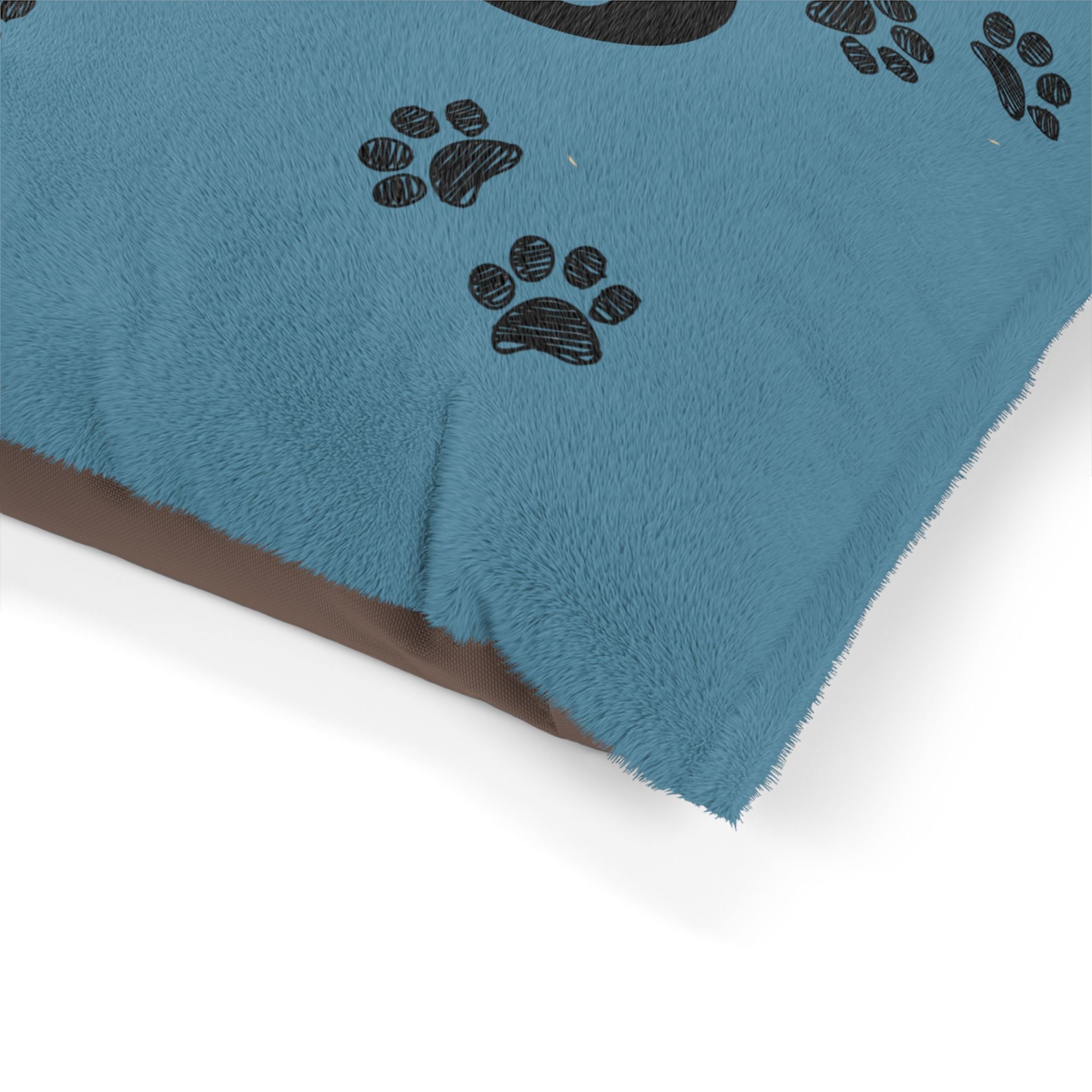 Bless these Paws Pet Bed — "Faithful friend, bless these Paws bed" Paw-Print Dog Bed