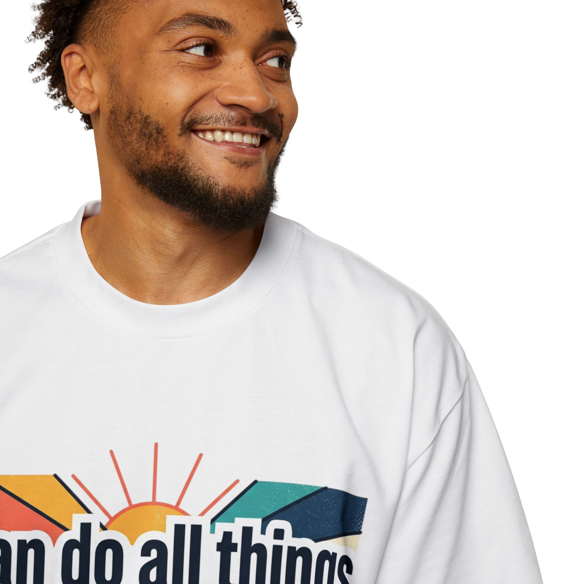 I can do all things through Christ who gives me strength T-Shirt | Grunge Christian Tee