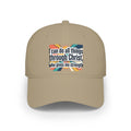 i can do all things Baseball Cap | Christian Faith Hat, Scripture Inspired