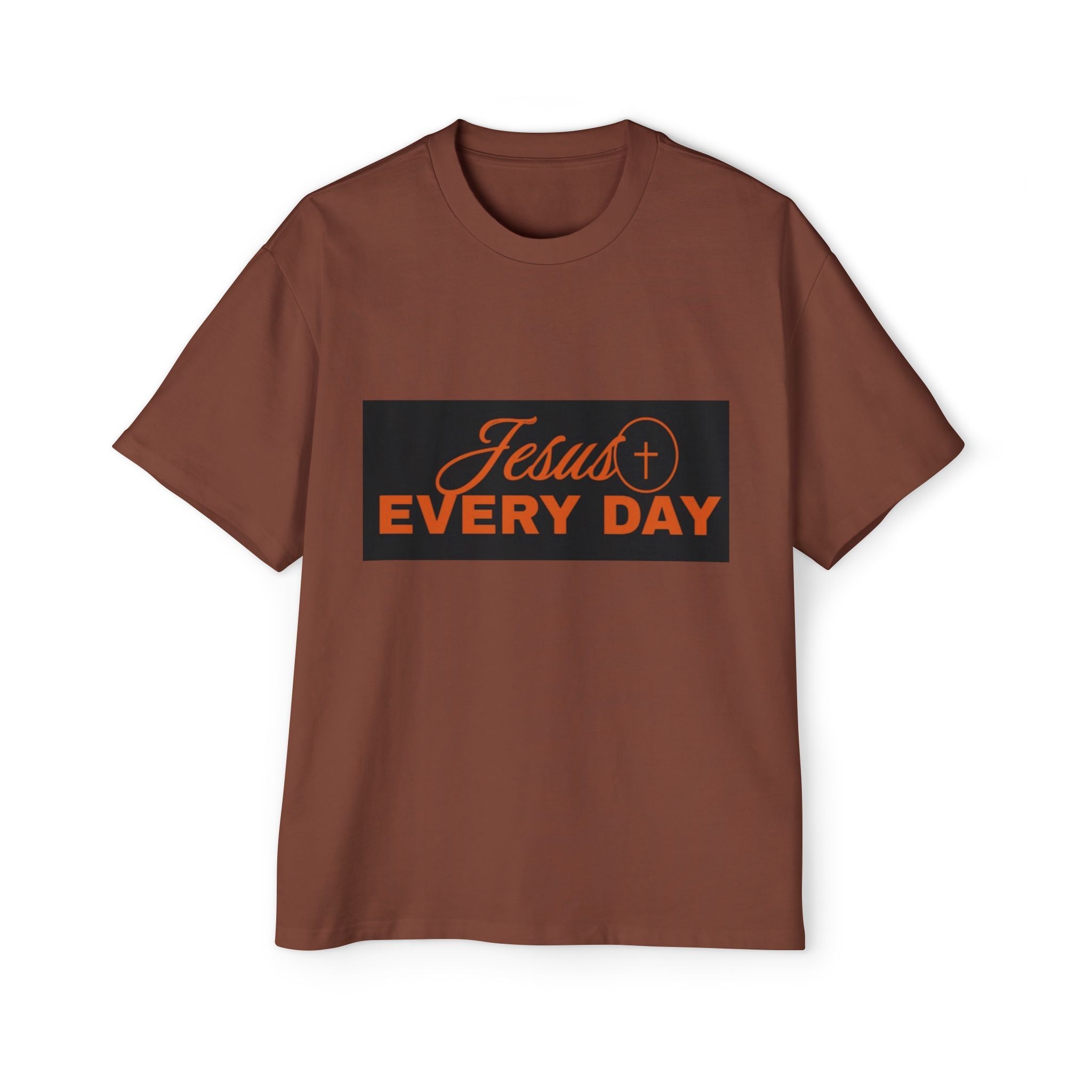 Jesus Every Day T-Shirt | Grunge Christian Tee