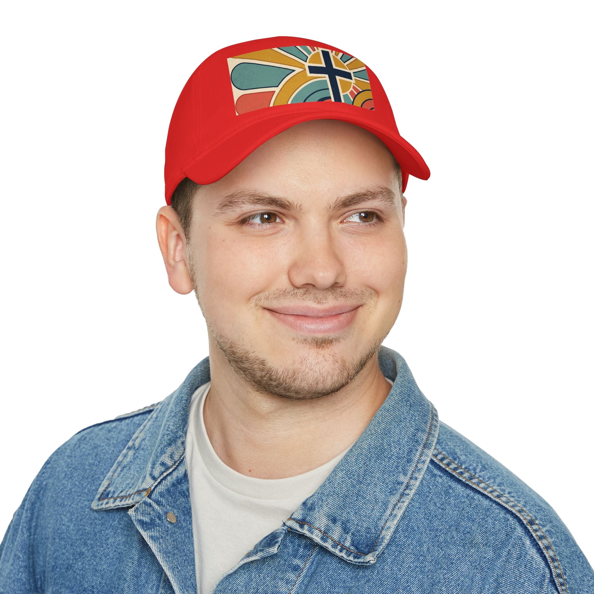 Retro cross Baseball Cap | Christian Faith Hat, Scripture Inspired