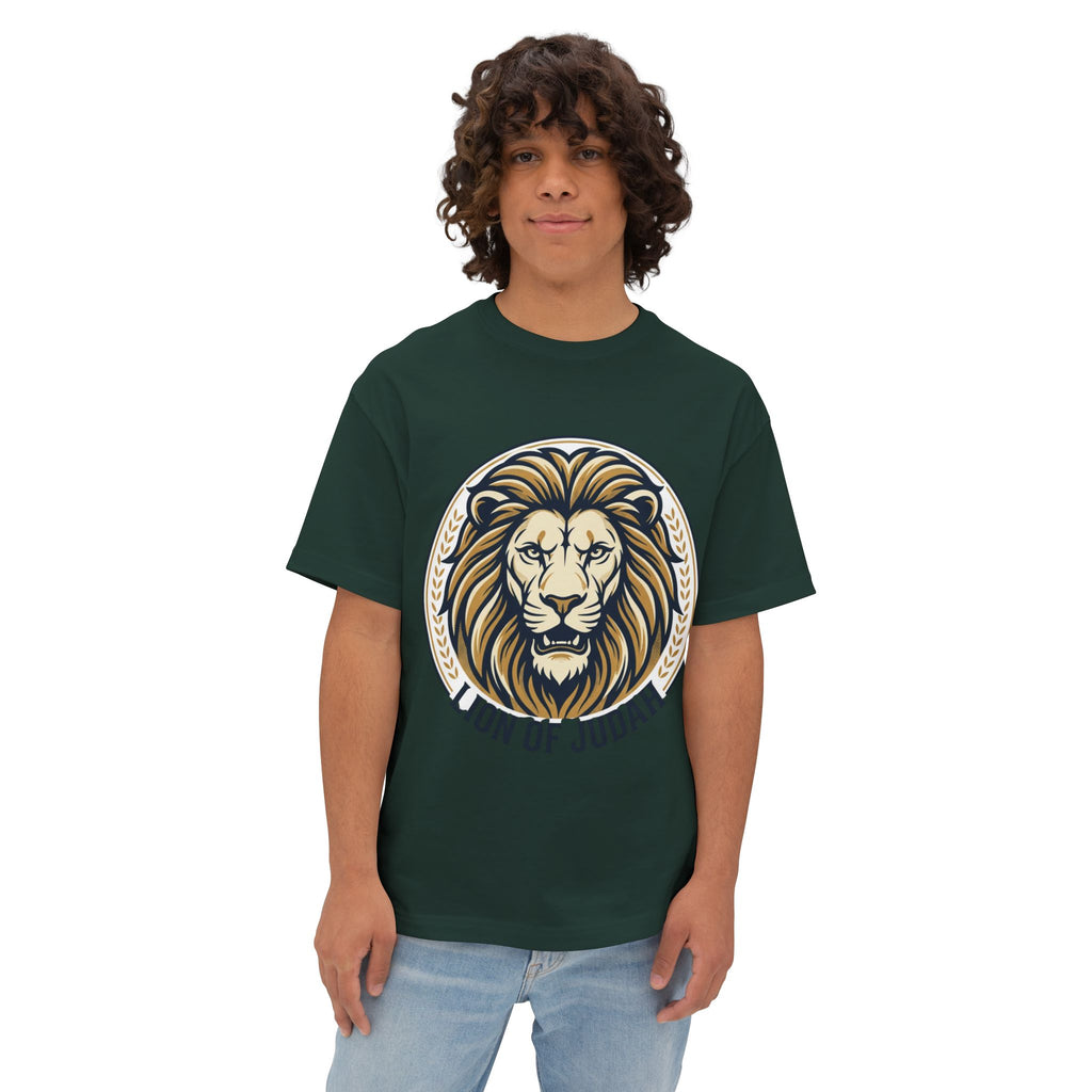 Lion of Judah Tee — Bold Christian Lion Graphic Shirt