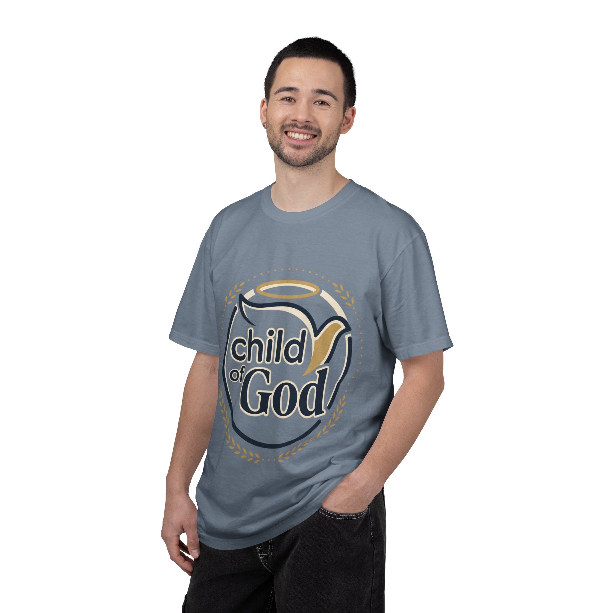 Child of God T‑Shirt — Faith Christian Tee with Dove & Halo