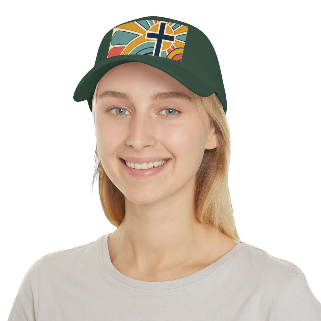 Retro cross Baseball Cap | Christian Faith Hat, Scripture Inspired