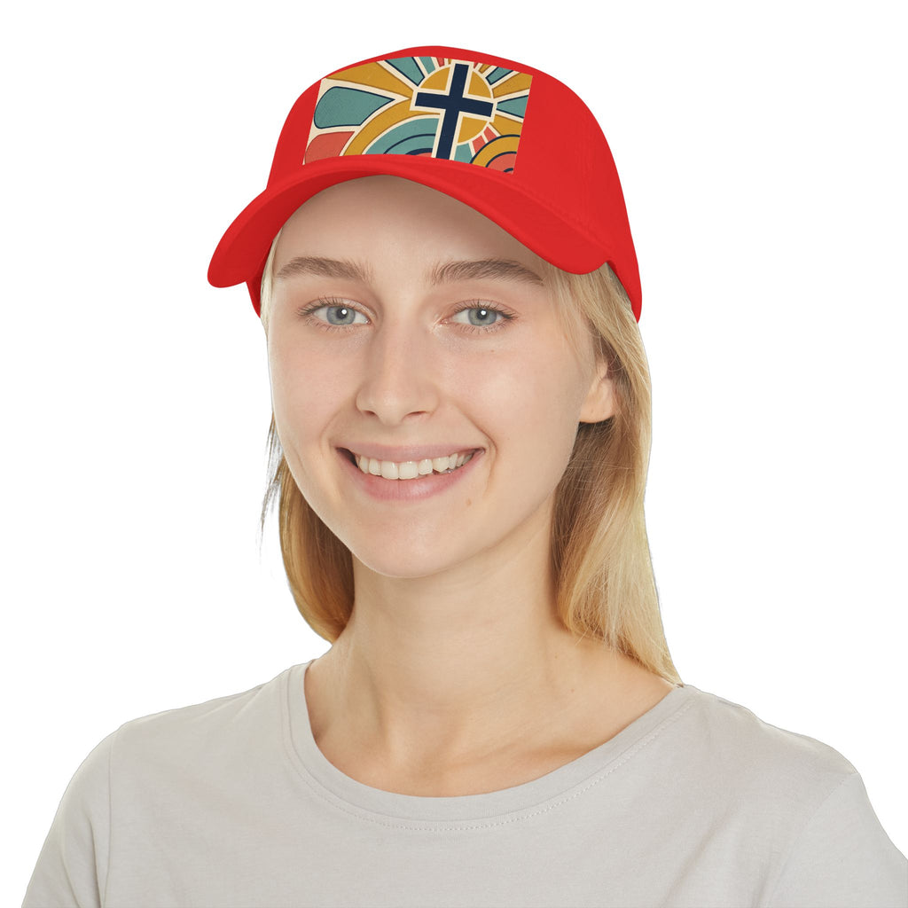Retro cross Baseball Cap | Christian Faith Hat, Scripture Inspired