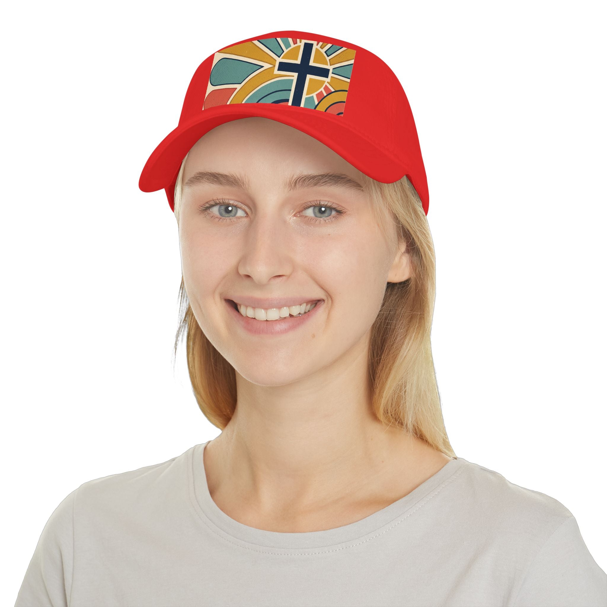 Retro cross Baseball Cap | Christian Faith Hat, Scripture Inspired