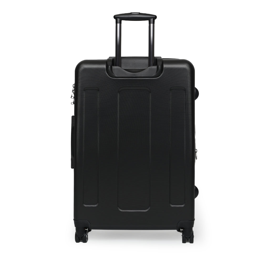 Christian Cross Carry-On Suitcase — Retro Sunrise Faith Luggage