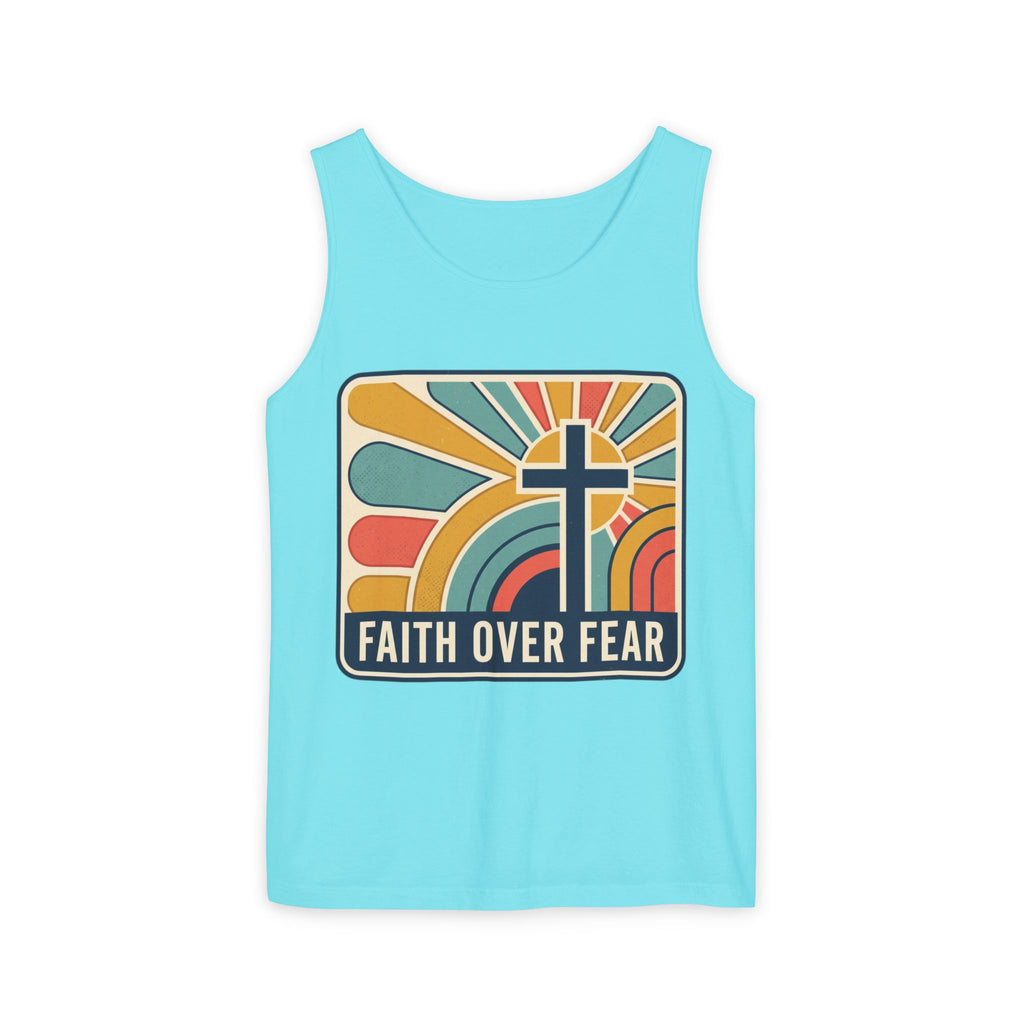 Faith over Fear tank top | Christian faith apparel