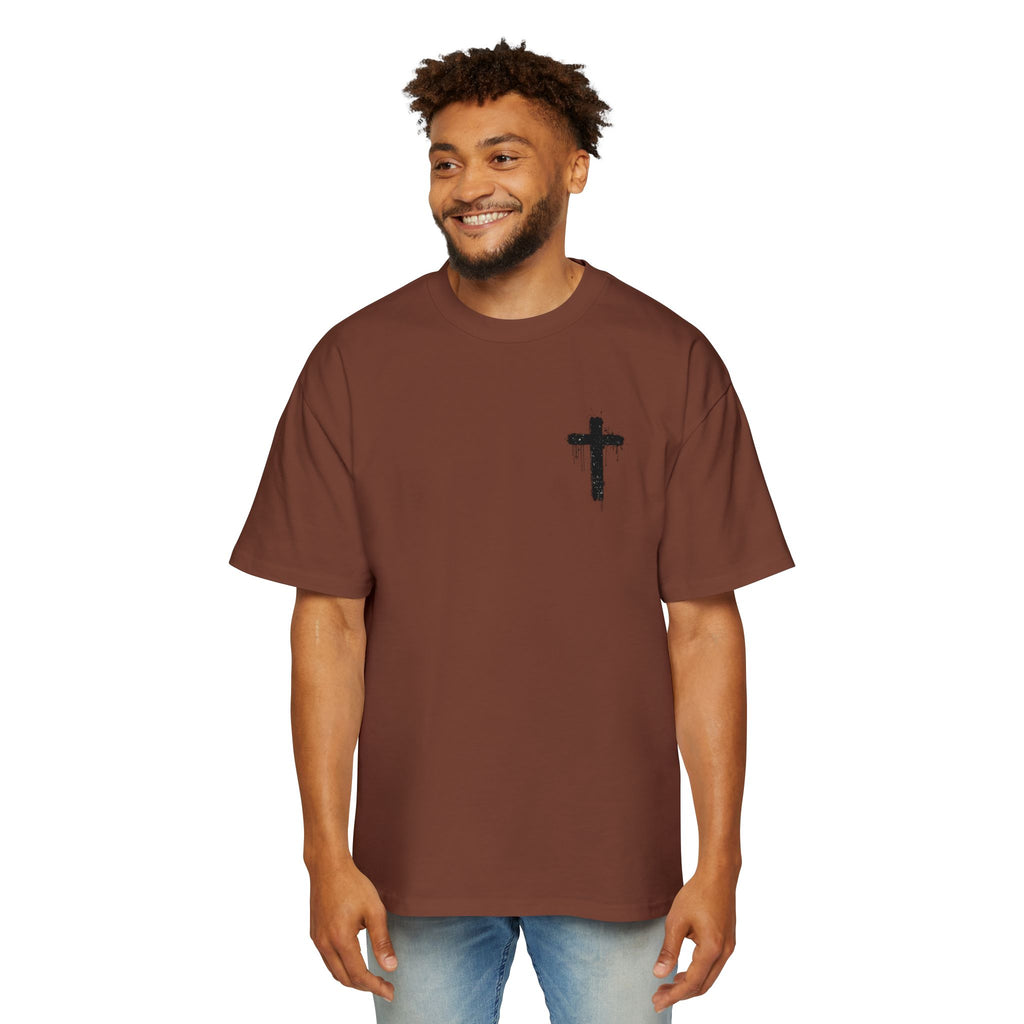 Dripping Paint Cross T-Shirt | Grunge Christian Tee