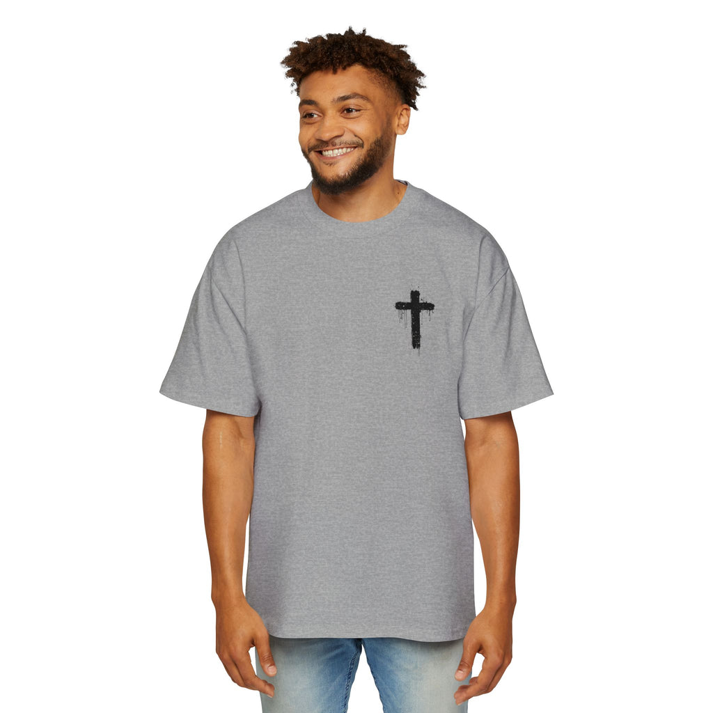 Dripping Paint Cross T-Shirt | Grunge Christian Tee