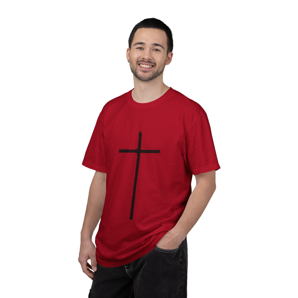 Cross T-shirt | Religious Gothic Faith Design
