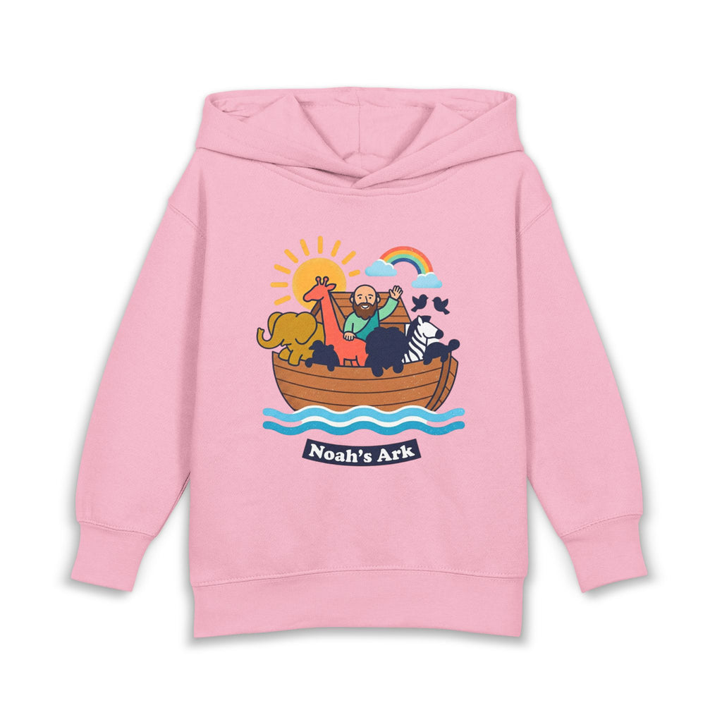 Noah's ark toddler hoodie | cute illustration pullover