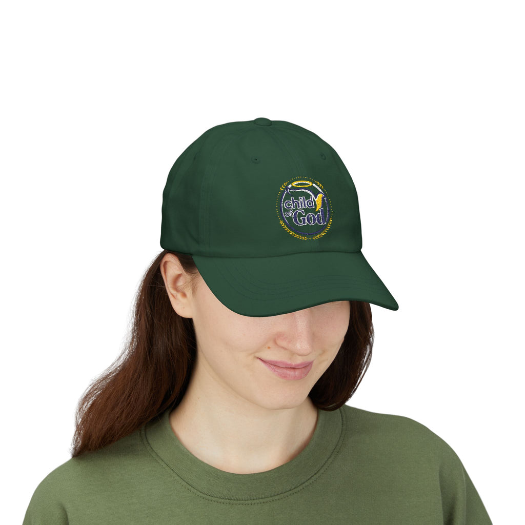 Child of God Dad Cap — Christian Embroidered Baseball Hat