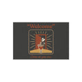 Welcome door with heart Outdoor Rug | Come As You Are doormat-style design
