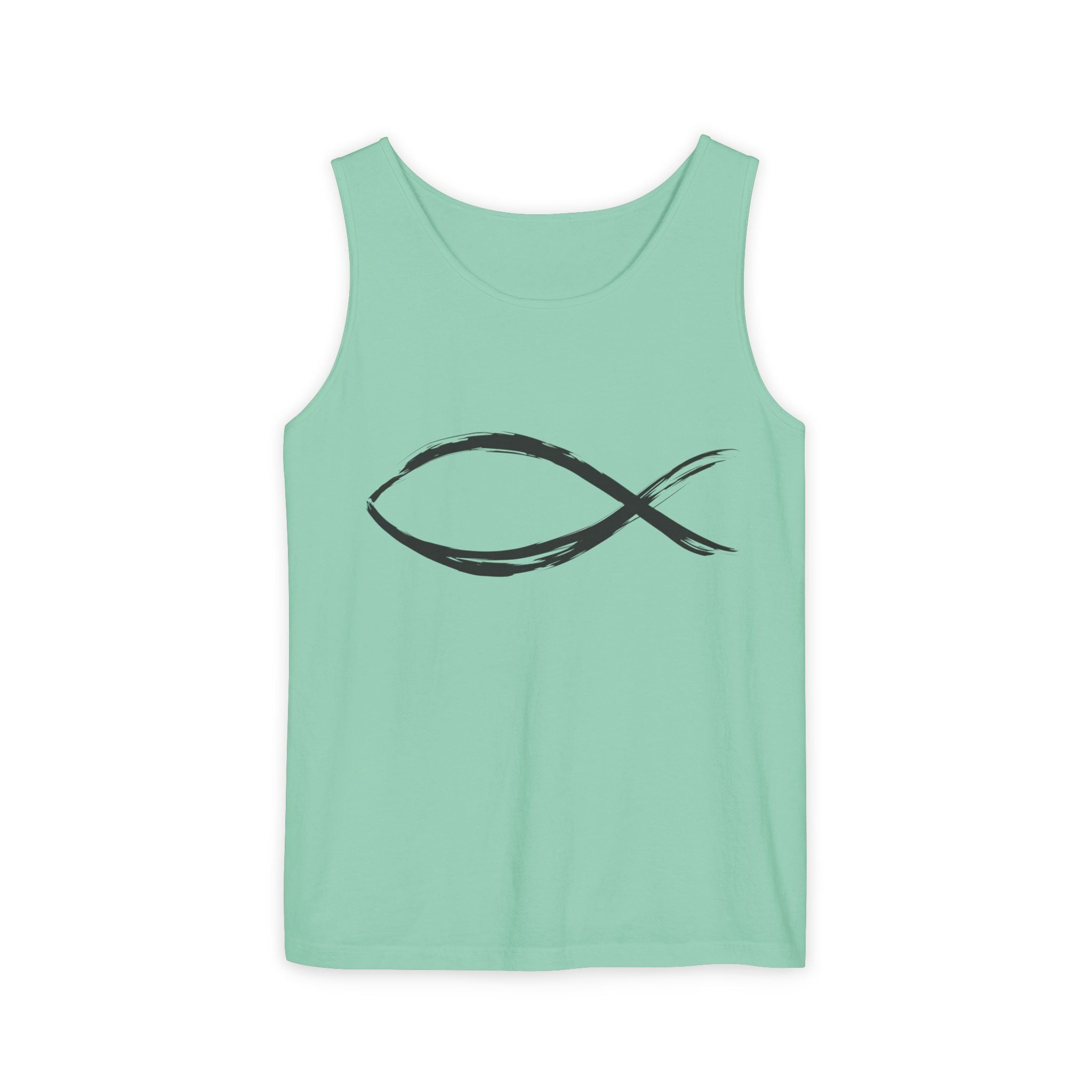 Fish Symbal tank top | Christian faith apparel