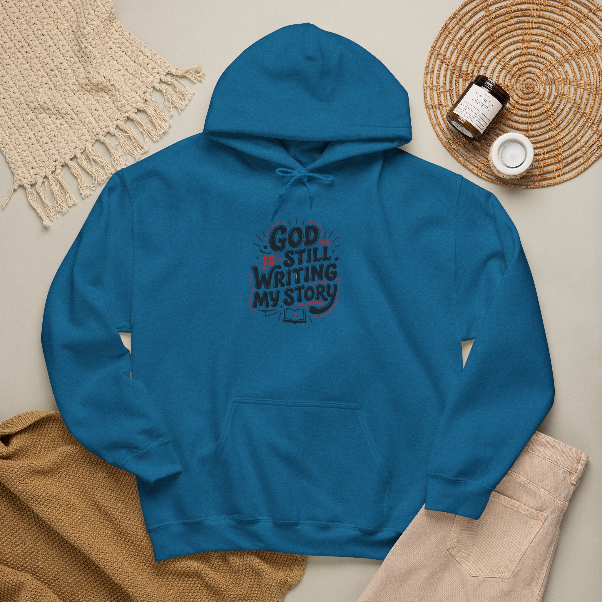God Is Still Writing My Story Hoodie | Christian encouragement,  retro groovy