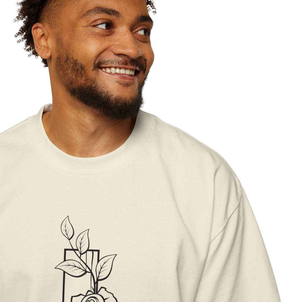 Cross and Rose| Grunge Christian Tee
