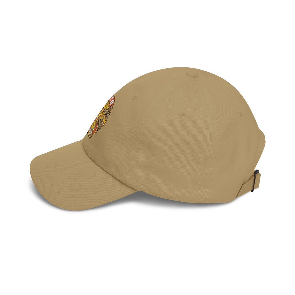 Faith Groovy Dad Cap — Christian Embroidered Baseball Hat