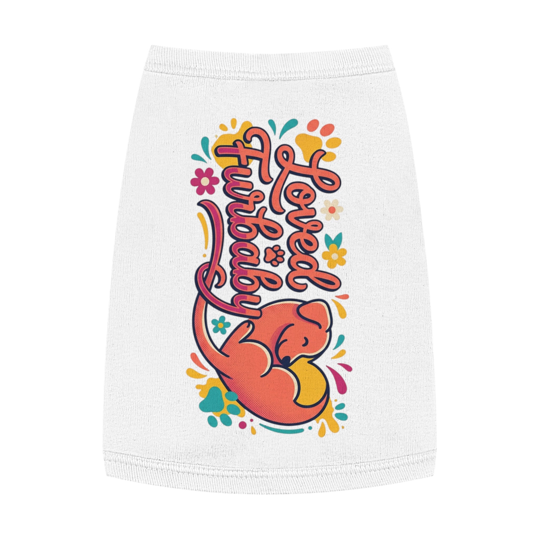 Pet Tank Top - "Loved Furbaby" Cute Dog Graphic Christian Pet Shirt