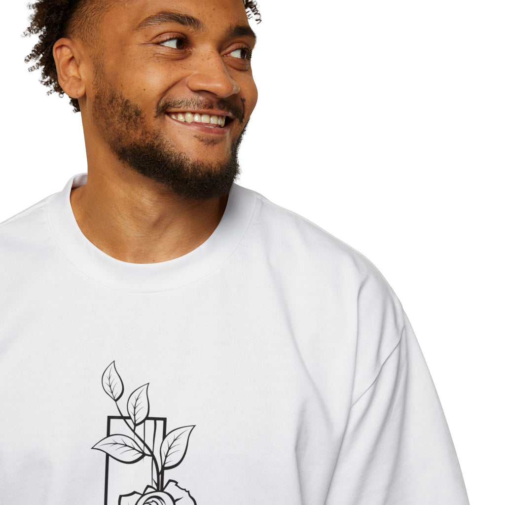 Cross and Rose| Grunge Christian Tee