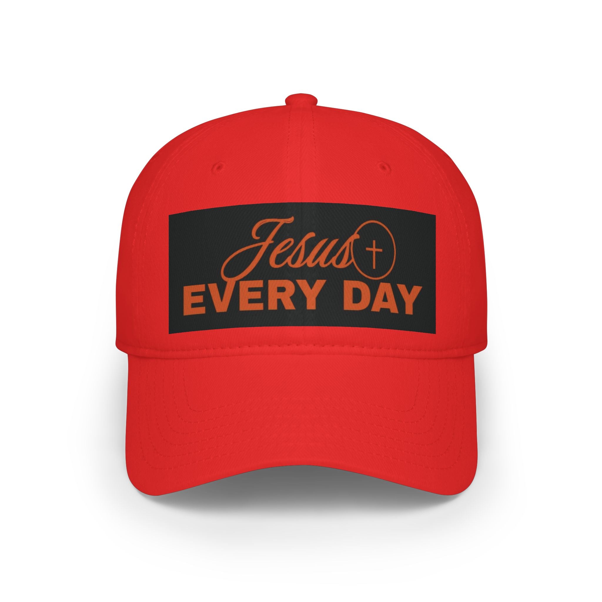 Jesus Every Day Baseball Cap | Christian Faith Hat, Scripture Inspired