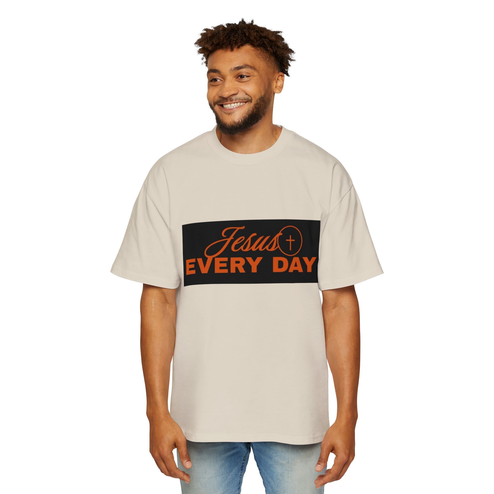 Jesus Every Day T-Shirt | Grunge Christian Tee