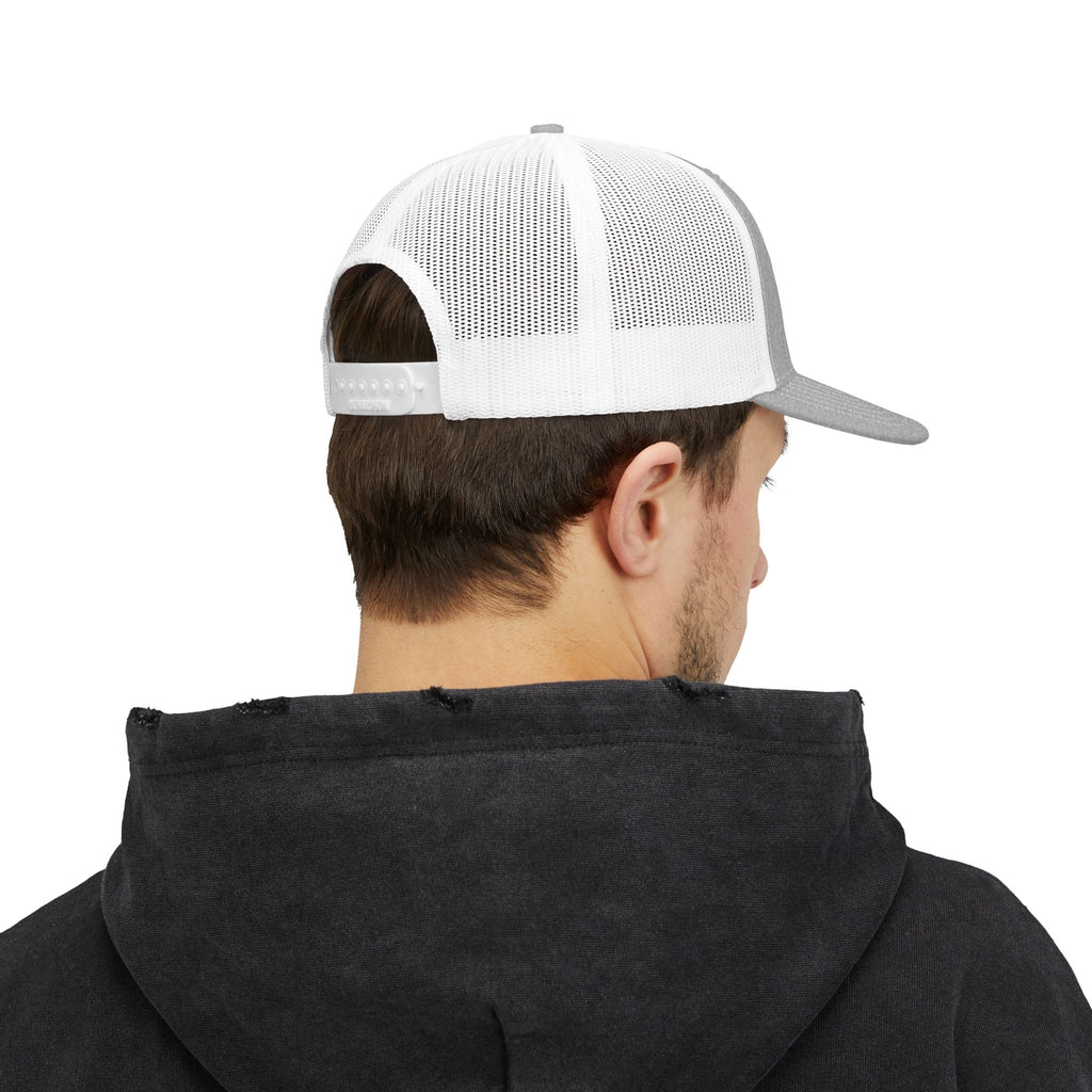 Jesus Embroidered Trucker Cap — Inspirational Snapback Hat