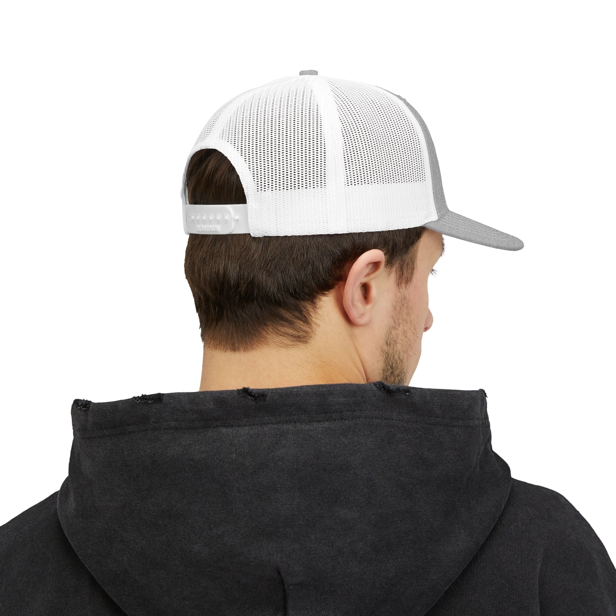Jesus Embroidered Trucker Cap — Inspirational Snapback Hat