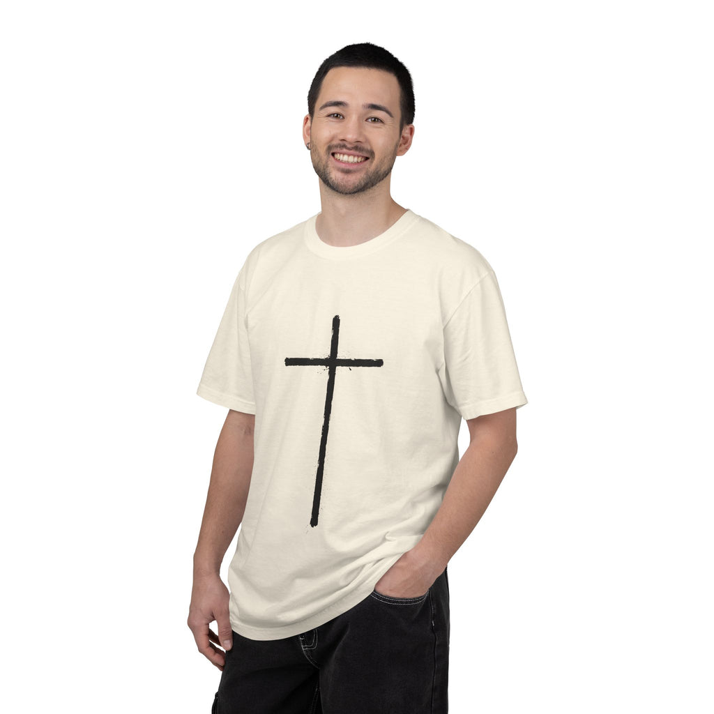 Cross T-shirt | Religious Gothic Faith Design